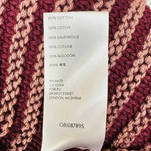 Free People Sweetheart Sweater Size XS Mockneck Balloon Sleeve Chunky Cotton - Picture 8 of 11